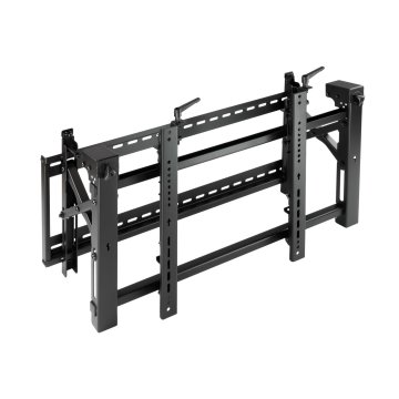 Soporte De Pared Orientable Tooq Tqvw5470t Para Pantallas 54" A 70" Video Wall 6 Puntos De Regulacion Antirrobo Vesa 200x200 