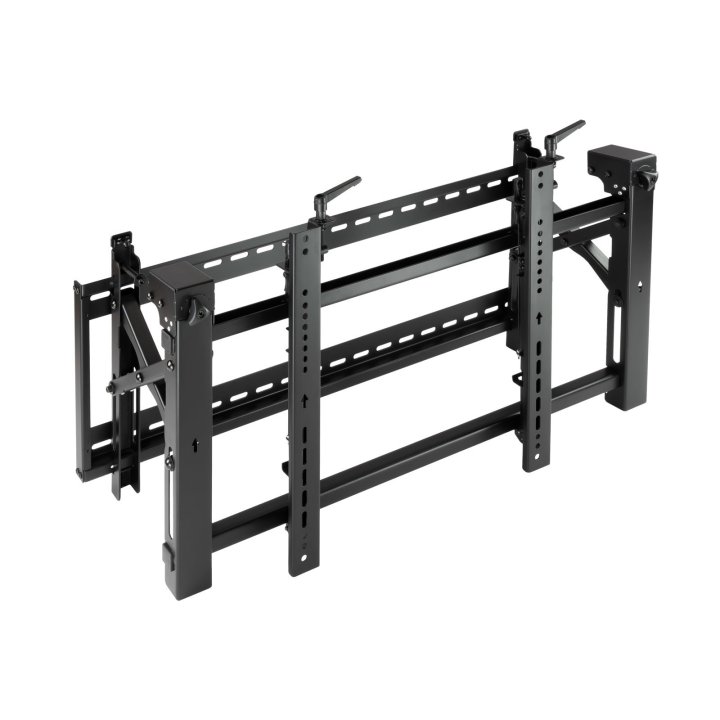 Soporte De Pared Orientable Tooq Tqvw5470t Para Pantallas 54" A 70" Video Wall 6 Puntos De Regulacion Antirrobo Vesa 200x200 