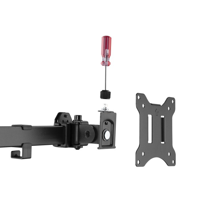 (km0) Soporte De Mesa Equip 650158 Para 3 Pantallas De 17"-32" Max. 7kg Por Pantalla Max.vesa 100x100
