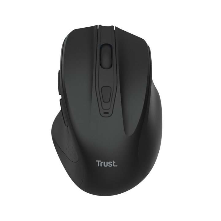 Mouse Trust Wireless Nito Silencioso 5 Botones  Bat Aa Negro 25549