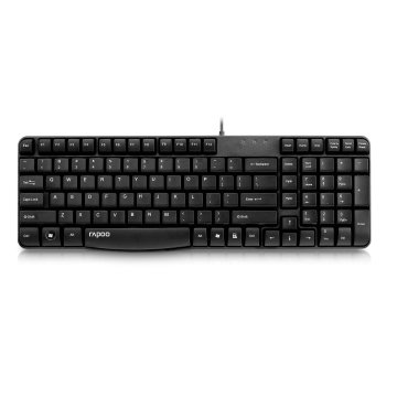 Teclado Rapoo Usb N2400 Portugues Resistente A...