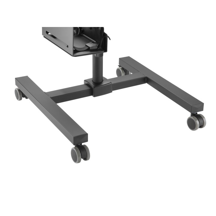 Soporte De Suelo Con Ruedas Equip 650171 Para Pantalla 17"-32" Cpu Y Teclado Max. 8kg Vesa 100x100