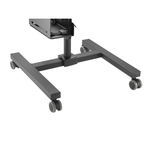 Soporte De Suelo Con Ruedas Equip 650171 Para Pantalla 17"-32" Cpu Y Teclado Max. 8kg Vesa 100x100