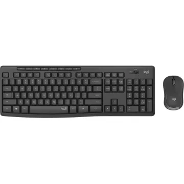 Teclado Logitech Mk295 Silent Wireless Combo Color Grafito P n 920-009798