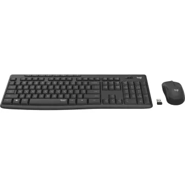 Teclado Logitech Mk295 Silent Wireless Combo Color Grafito P n 920-009798 2