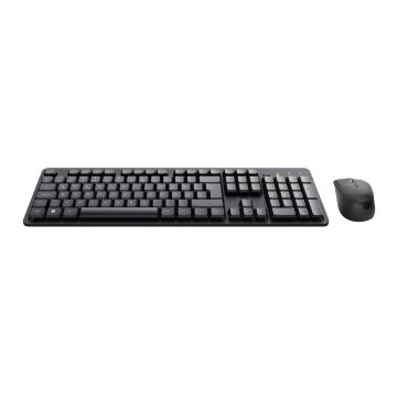Pack Teclado Y Mouse Trust Wireless Tkm-360 Silencioso 25356 2
