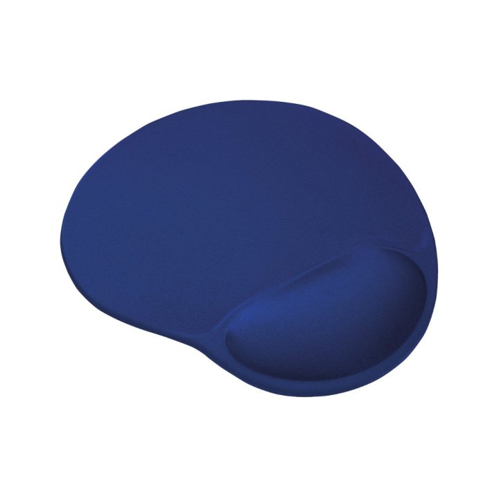 Alfombrilla Trust Bigfoot Gel - Base Antideslizante - Superficie De Microfibra Color Azul 20426