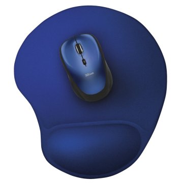Alfombrilla Trust Bigfoot Gel - Base Antideslizante - Superficie De Microfibra Color Azul 20426 2