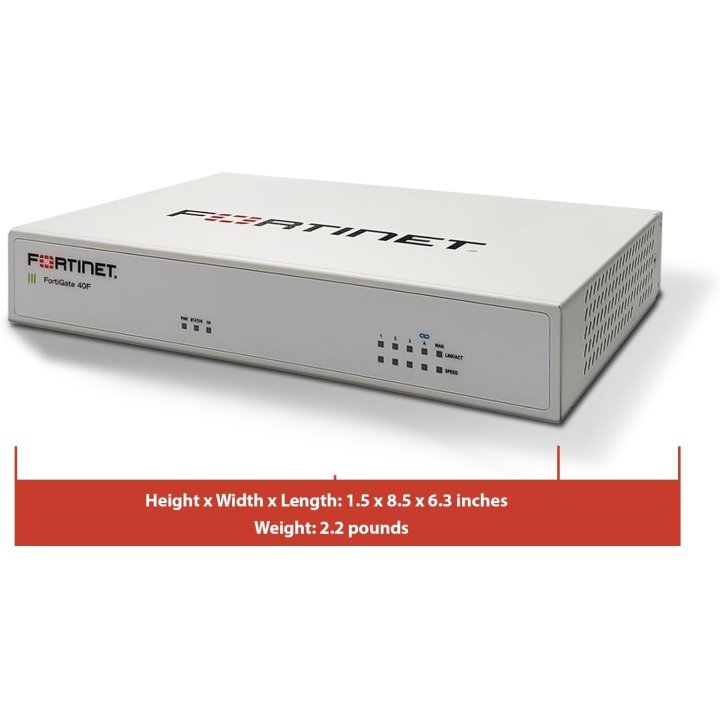Fortigate Fg-40f 5 Puertos Ge Rj45 (incluye 1...