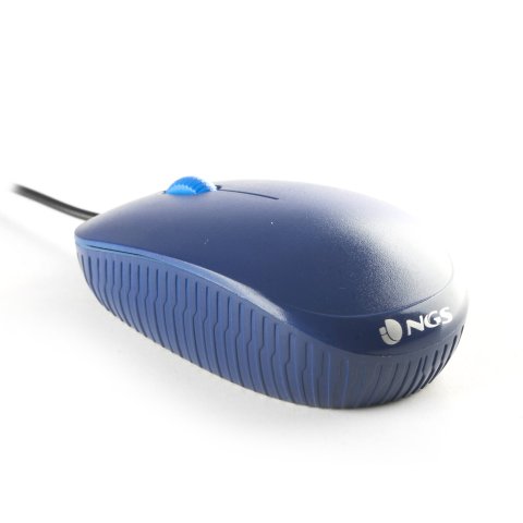 Mouse Ngs Flame Blue Optico Con Cable