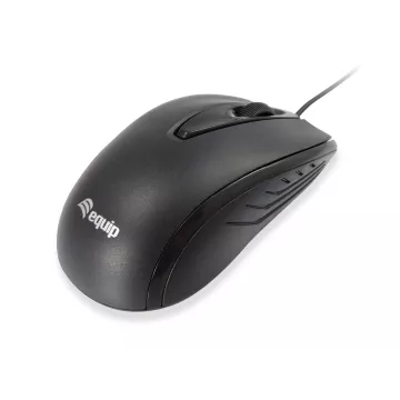 Mouse Equip Compact Life Optico Negro Usb 1000dpi