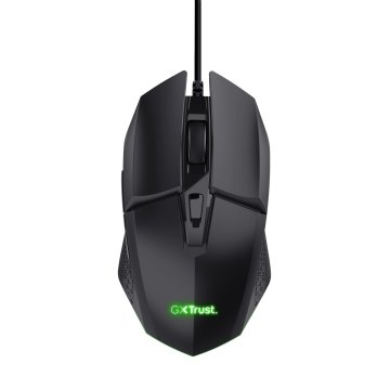Mouse Trust Gaming Rgb Gxt 109 Felox Iluminacion Led 6 Botones Negro 25036 2