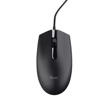 Mouse Trust Tm-101 Eco Usb 3 Botones Y Rueda Desplazamiento 1200dpi Color Negro 25295 2