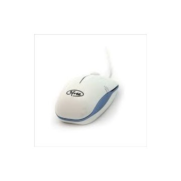 Mouse 3free Mcm101/wb Dise¥o Blanco Azul