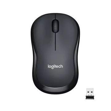 Mouse Logitech Wireless M220 Silent (noise Reduction) Color Black P n 910-004878 2