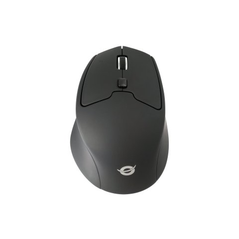Mouse Conceptronic Bluetooth Lorcan02 Ergo 6 Botones 1600dpi Color Negro