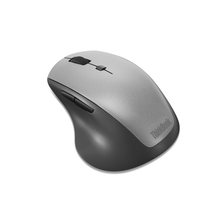 Mouse Lenovo Wireless Thinkbook Media 2.4ghz 7 Botones, Nano Receptor, Dise¤o Ergonomico
