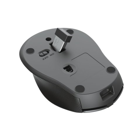 Mouse Trust Wireless Zaya Negro - Recargable Usb-c - 4 Botones - 800 1200 1600dpi - Receptor Micro Usb 23809