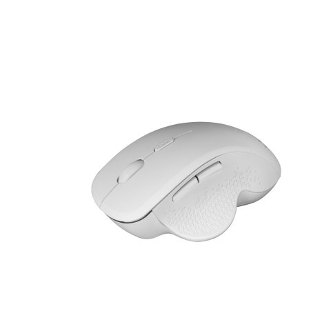 Mouse Mars Gaming Wireless Ergo Mmwergo White 3200dpi Switches Mecanicos Kailh Dise¥o Ergonomico Diestros Receptor Nano 2.4gh