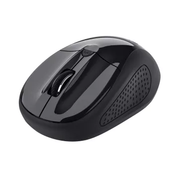 Mouse Trust Wireless Basics 4 Botones Y Rueda Desplazamiento 800-1600dpi Color Negro 24658