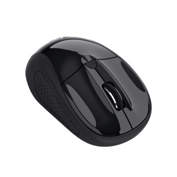 Mouse Trust Wireless Basics 4 Botones Y Rueda Desplazamiento 800-1600dpi Color Negro 24658 2