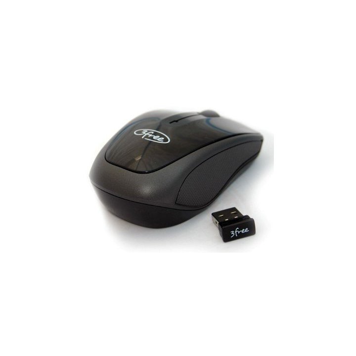 Mouse 3free Wireless Mcw401 Receptor Nano Negro