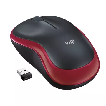 Mouse Logitech Wireless M185 Red P n 910-002237