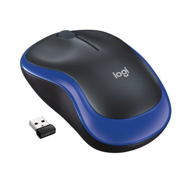Mouse Logitech Wireless M185 Blue P n 910-002236