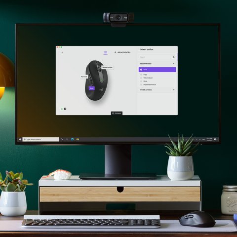 Mouse Logitech Wireless Signature M650 L Color Grafito P n  910-006236