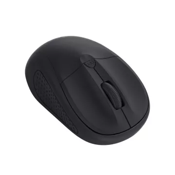 Mouse Trust Wireless Primo 4 Botones Y Rueda Desplazamiento 1000-1600dpi Color Negro 24794 2