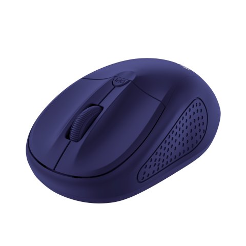 Mouse Trust Wireless Primo 4 Botones Y Rueda Desplazamiento 1000-1600dpi Color Azul 24796