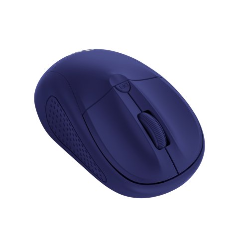 Mouse Trust Wireless Primo 4 Botones Y Rueda Desplazamiento 1000-1600dpi Color Azul 24796