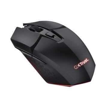 Mouse Trust Gaming Wireless Rgb Gxt 110 Felox Iluminacion Led, 6 Botones, Negro 25037 2