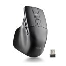 Mouse Ngs Wireless Multimodo Hit-rb Recargable Con Teclas Silenciosas 