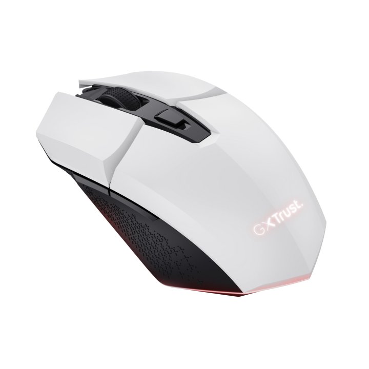 Mouse Trust Gaming Wireless Rgb Gxt 110w Felox 25069 Dpi 800-4800 Ppp Bat 80h Iluminacion Led, 6 Botones