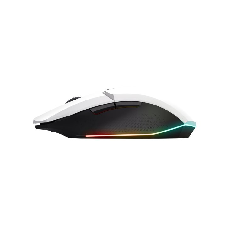 Mouse Trust Gaming Wireless Rgb Gxt 110w Felox 25069 Dpi 800-4800 Ppp Bat 80h Iluminacion Led, 6 Botones