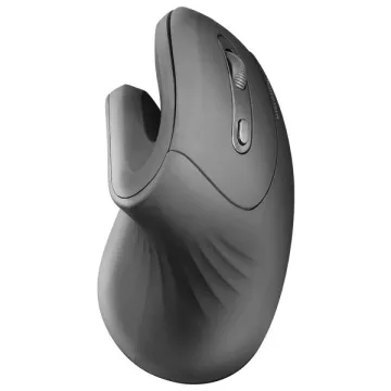Mouse Mars Gaming Wireless Ergo Mmwergopro Negro 3200 Dpi Switches Mecanicos Huano 2.4 Ghz Diseño Vertical