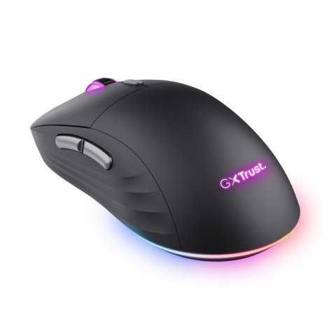Mouse Trust Wireless Gaming Rgb Gxt 926 Redexii 25126 Iluminacion Rgb 10000dpi 6 Botones Programables