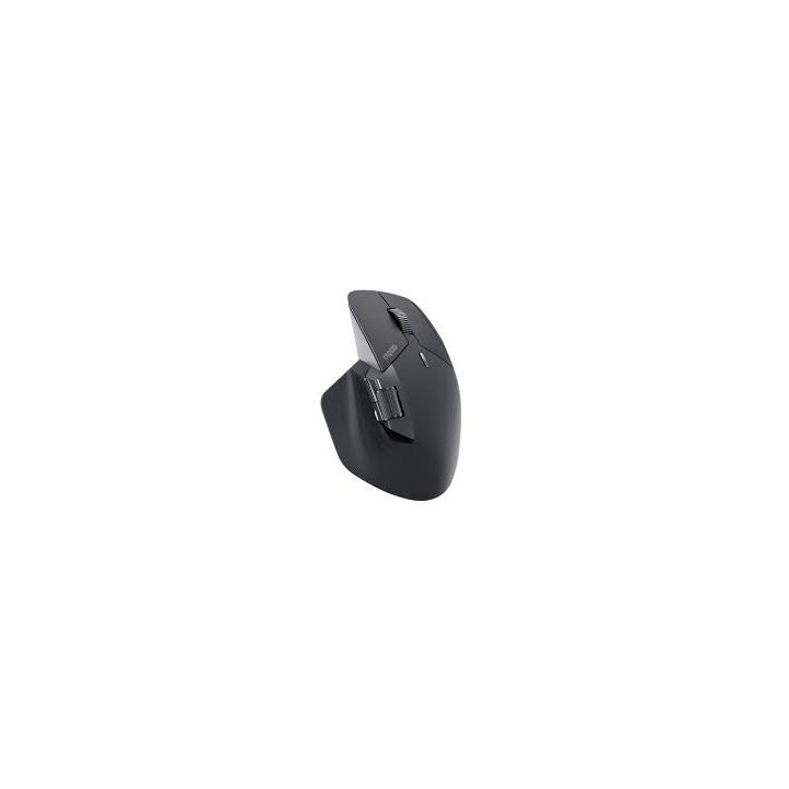 Mouse Rapoo Wireless Y Bluetooth Mt760lw 2.4g Ghz Bt 4.0 10 Botones 4000 Ppp Carga Inalambricacolor Gris Oscuro Multi Mode