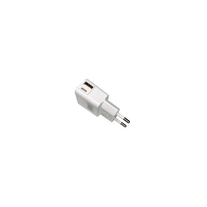 Cargador Usb Nortess Kit 5 Unidades Usb 1 Puerto Usb A + Puerto Usb-c Color Blanco
