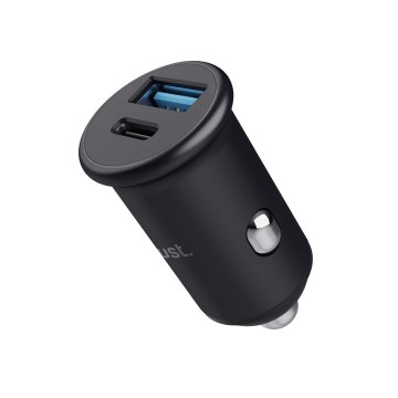 Cargador De Coche Trust Maxo 25197 Usb-c Usb-a 38w Pd Carga Rapida 2