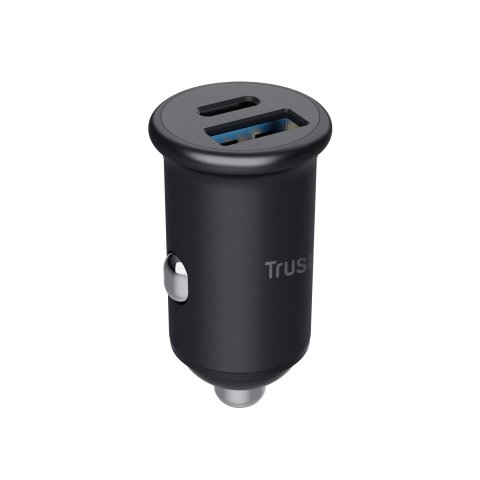 Cargador De Coche Trust Maxo 25197 Usb-c Usb-a 38w Pd Carga Rapida