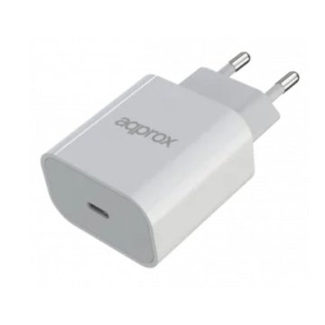 Cargador De Pared Approx Appusbwall30 Para Red Domestica A Usb Tipo C 20w