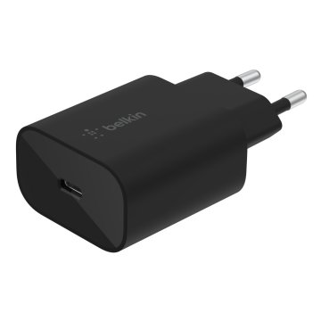 Cargador De Pared Belkin Wca004vfbk Boost Charge Usb-c 25w Color Negro 2