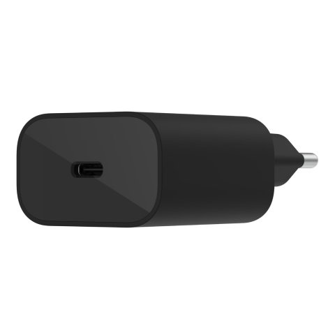 Cargador De Pared Belkin Wca004vfbk Boost Charge Usb-c 25w Color Negro