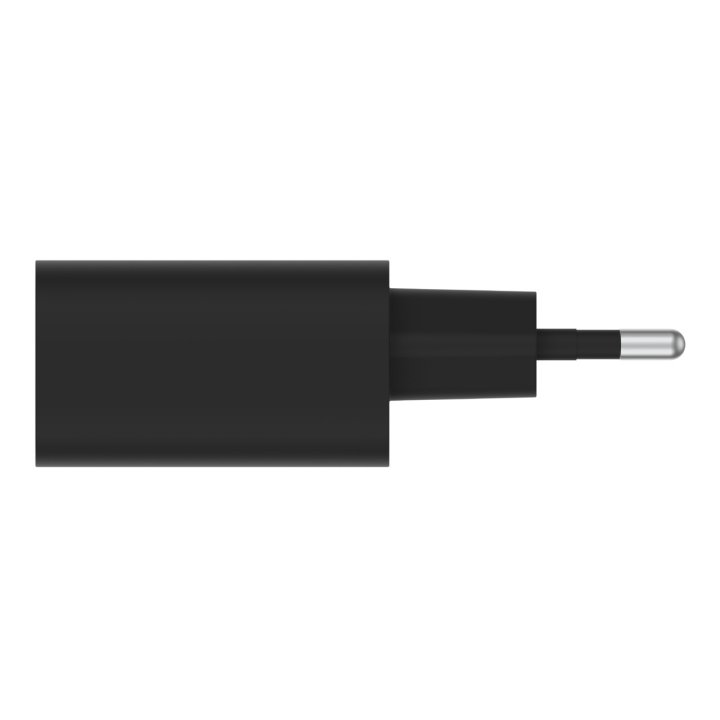 Cargador De Pared Belkin Wca004vfbk Boost Charge Usb-c 25w Color Negro