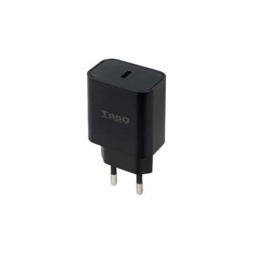Cargador De Pared Tooq Tqwc-pdusbc20b Usb-c Pd 20w Negro