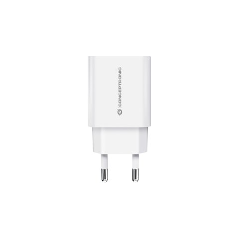 Cargador De Pared Conceptronic Usb-c 20w Pd 3.0 Color Blanco
