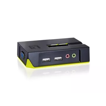 Conmutador Automatico Sobremesa Level One V t m 1a2 Cpus Usb Con Audio Cables Incluidos