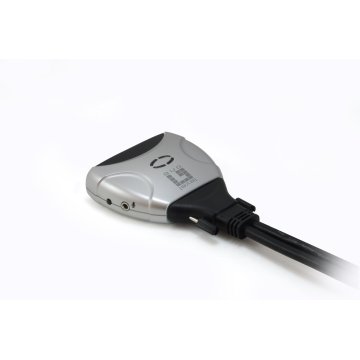 Conmutador Automatico Level One V t m 1a2 Cpus Dvii Usb Con Audio Cables Incluidos Kvm-0260